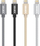 Kabllo USB Kanex USB C në Lightning, 1.2m, Power Delivery, argjendtë