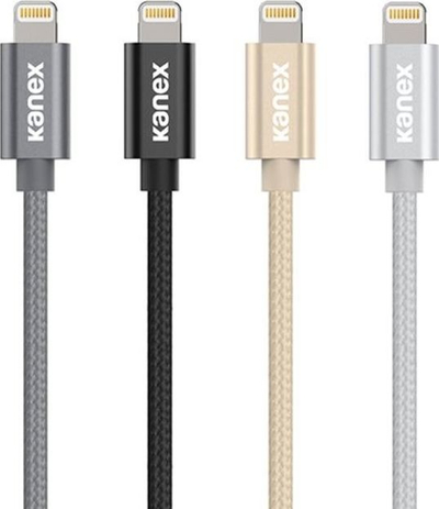 Kabllo USB Kanex USB C në Lightning, 1.2m, Power Delivery, argjendtë