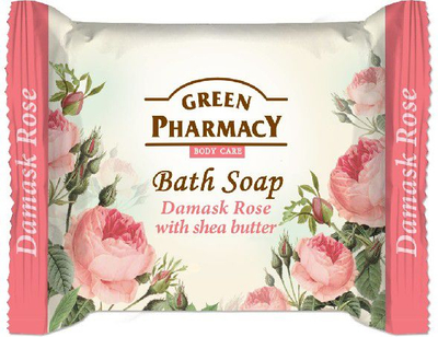 Sapun trupi Green Pharmacy Body Care, trëndafil Damask, 100g