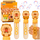 Lodër flluska sapuni Capybara, 35 ml, 3 vrima, shumëngjyrëshe