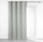 Perde blackout Douceur d'intérieur Chambray, 140x260 cm, me unaza metal, kafe