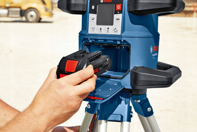 Lazer rrotullues Bosch GRL 600 CHV Professional, set 3 pjesësh