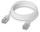 Kabllo rrjeti Ubiquiti UACC-Cable-Patch-EL-C6A-2M-W, Cat6A, 2m, e bardhë transparente