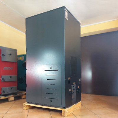 Kaldajë peleti Ferroli Biopellet Pro 24kW, rezervuar 105kg, gri