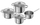 Set tenxhere Zwilling Joy, çelik inox 18/10, i përshtatshëm për induksion, argjendtë