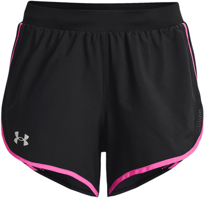 Кратки панталони за трчање Under Armour Fly By 2.0 за жени, материјал што се суши брзо, црни