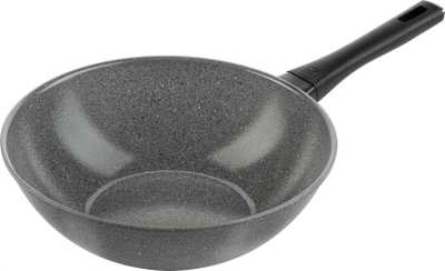 Tigan wok Zwilling Terreno Plus Ceramic, 28 cm, alumini, gri