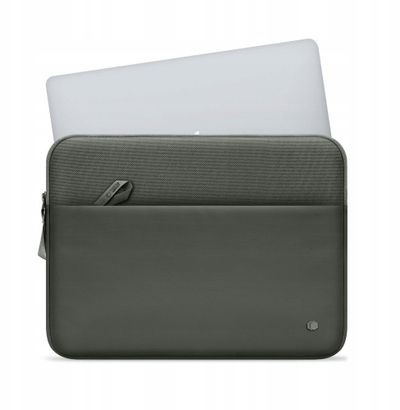 Çantë laptopi Tech-Protect Sleeve, 15-16", tekstil, jeshile