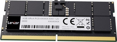 Memorie RAM për laptop Lexar LD5S16G56C46ST-BGS, DDR5, 16GB 5600MHz, e gjelbër