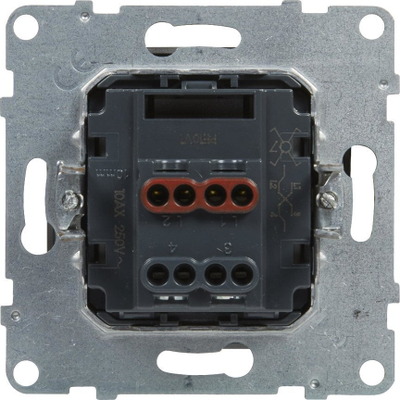 Ndërprerës kryqëzues Legrand SUNO 721307, 10AX, 250V, alumin