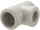 Pjesë lidhëse plastike T SiGMA Li PP 04105091, 90 63 90 mm, gri neutrale