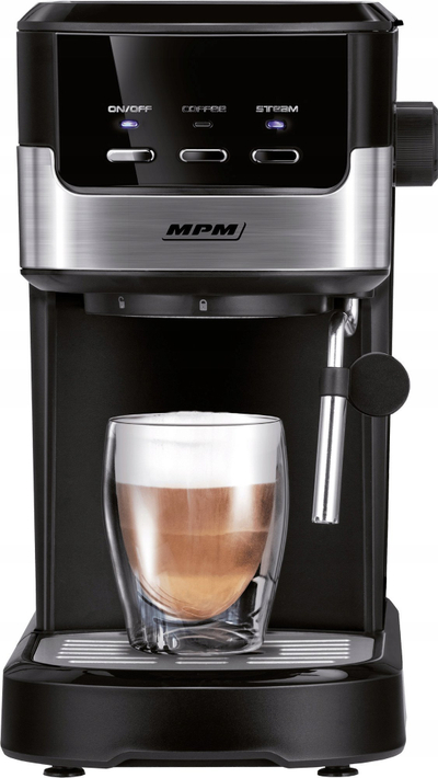 Ekspres kafeje MPM MKW-13M, 1100W, 15 bar, 1.2L