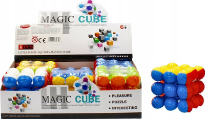 Lodër puzzle Mega Creative Magic Cube Balls, për fëmijë 6+, shumëngjyrëshe