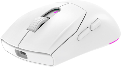 Maus gaming Rampage PROTE M5 PRO, pa kabllo, 26000 DPI, RGB, i bardhë