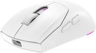 Maus gaming Rampage PROTE M5 PRO, pa kabllo, 26000 DPI, RGB, i bardhë