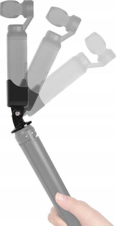 Mbajtëse shpine Sunnylife OP-Q9160-2, për DJI Pocket 2, rrotullim 360°, e zezë
