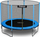 Trampolinë kopshti Neo-Sport me rrjetë të jashtme, 312 cm