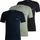 Set maica për meshkuj HUGO BOSS mHB1233, e zezë/kaltërt/gjelbërt, 3 copë