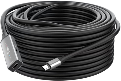 Kabllo USB C Equip 3.2 Gen 1 aktiv, 5m, 5V 2A, e zezë