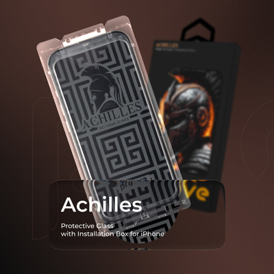 Xham mbrojtës Proove Achilles Installation Box për iPhone 15 Pro Max, 9H