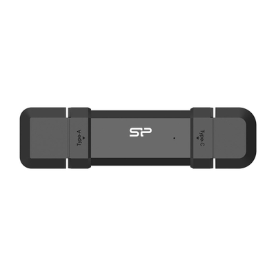 Disk SSD Silicon Power DS72, 500GB, USB-C/USB 3.2 Gen 2, e zezë