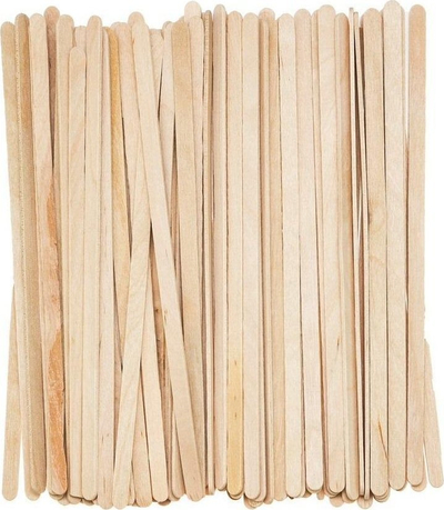 Shkopinj druri për punime Brewis Creative, 17.8 cm, 80 copë, ngjyrë natyrale