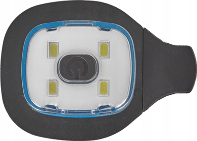 Dritë LED rezervë për kapelë dimri, 150 lumen, USB, e zezë