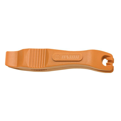 Set leva gomash biçiklete Unior Tyre Demounting Kit, plastik i përforcuar, portokalli