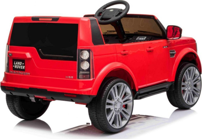 Makine elektrike per femije Ramiz Land Rover Discovery, telekomande, targe dekorative, e kuqe