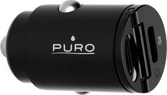 Karikues makine Puro Mini PUR404BLK, 2x USB-C, 30W, i zi