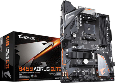 Pllaka amë Gigabyte B450 AORUS ELITE, DDR4, ATX,4