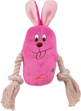 Set lodrash për qen Trixie PLUSH ANIMALS, pelush, me zë, 13cm