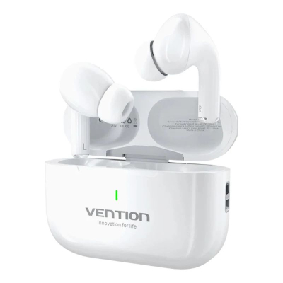 Kufje wireless Vention Echo Lite E11, TWS, Bluetooth 5.4, të bardha