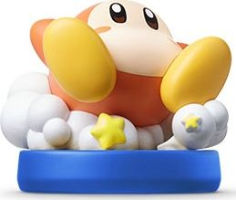 Figurë Nintendo Amiibo Kirby, Waddle Dee, kompatibile Wii U 3DS, shumëngjyrëshe