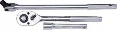 Set çelësash socket Rock Force Premium, racetë 1/2", 17 copa, në kuti