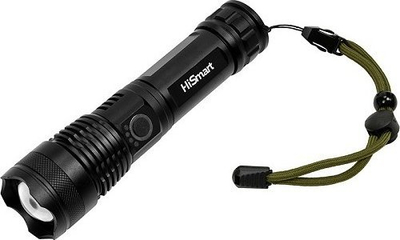 Elektrik dore LED XHP50, 3000 lm, IPX7, e zezë