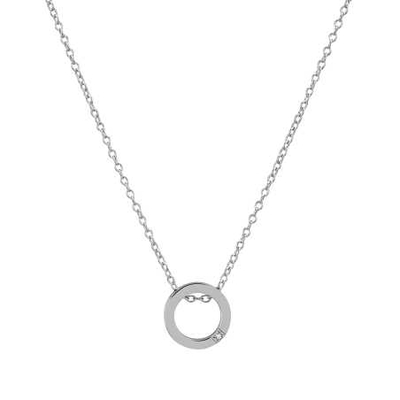 Qafore çeliku Troli VESN0743S, varëse rrethore, 40 cm, argjendtë
