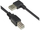 Kabllo USB Alcasa 2510 EU005W, USB 2.0 A në B, 0.5 m, i zi