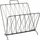 Rrafte revistash Present Time Diamond Raster, metalik, 40 x 26.5 x 45 cm, i artë