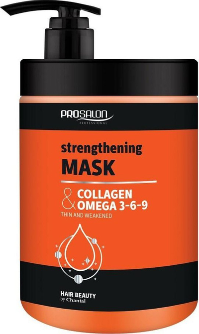 Маска за коса Chantal PROSALON, со колаген и Омега 3-6-9, 1000 ml