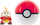 Set lodre Pokémon Clip N Go Fuecoco, figurë 5 cm, me Poké Ball, i kuq