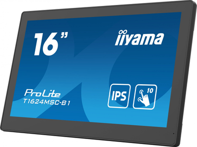 Monitor me prekje iiyama ProLite T1624MSC-B1, 15.6", Full HD, i zi