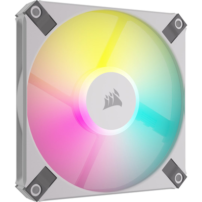 Ventilator kullë Corsair iCUE SP120 RGB Elite, 120mm, RGB, i bardhë