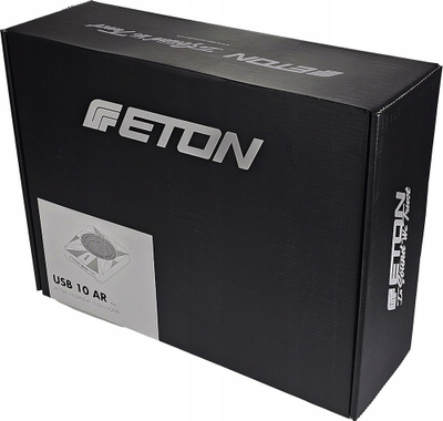 Subwoofer aktiv poshtë ulëses Eton USB10AR, 25 cm, 350W, i zi
