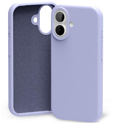 Mbështjellës silikon Mercury për iPhone 17, Lavender Gray, gri