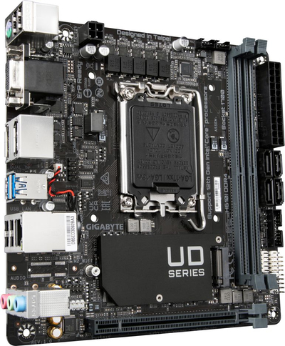 Pllake amë Gigabyte H610I DDR4, Mini ITX, M.2 NVMe, DDR4