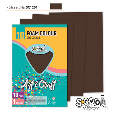 Osh Leter Dekoruese Kafe Mbyllet 20X30Cm 1/10 Sc1201