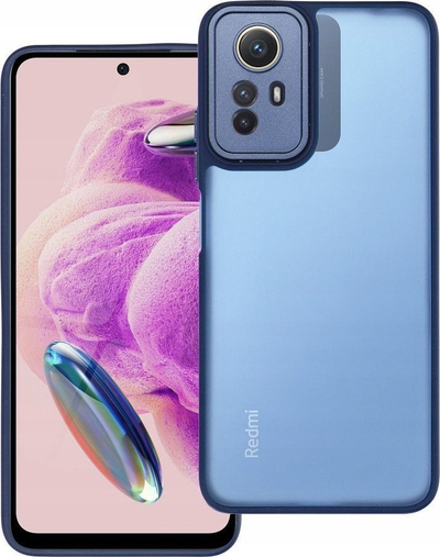 Kapak telefoni VARIETE për Xiaomi Redmi Note 12S, TPU, me mbrojtje kamere, blu navy