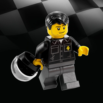 Set lodrash LEGO Speed Champions Ferrari 812 Competizione 76914, makinë garash, 9+, e kuqe