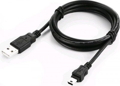Kabllo USB Prolink USB-A në Mini USB, 1 m, e zezë